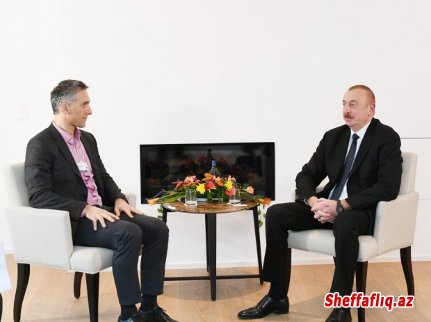 Prezident İlham Əliyevin “Signify” şirkətinin baş icraçı direktoru ilə görüşü olub