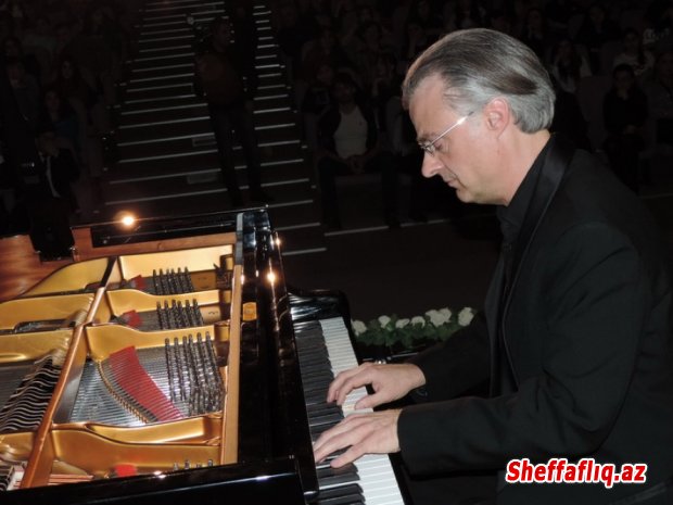 Altı ölkənin məşhur pianoçularının Şamaxı şəhər İncəsənət Təhsili Mərkəzində konserti olub