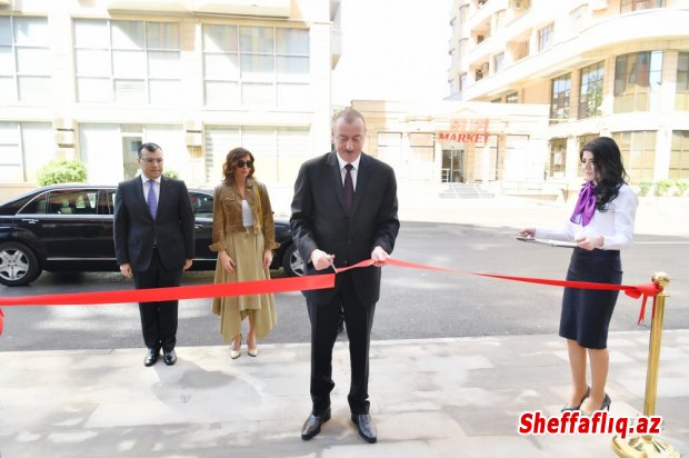 Prezident İlham Əliyev DOST Agentliyinin və ilk DOST mərkəzinin inzibati binasının açılışında iştirak edib.FOTO