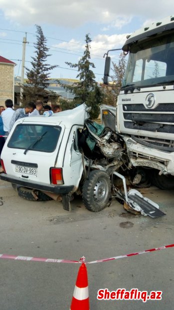 Bakı-Şamaxı yolunda 2 nəfərin ölümü  ilə nəticələnən avtomobil qəzası baş verib.-FOTO/VİDEO