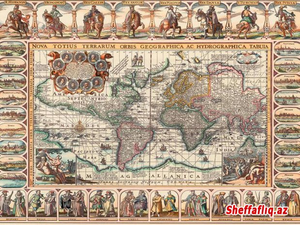 Dünyanın ən qədim xəritəsi kimə məxsusdur? - Tarixi fak