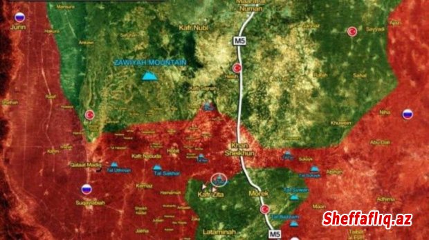 Suriya ordusu Türkiyə hərbi bazasını mühasirəyə aldı - VİDEO