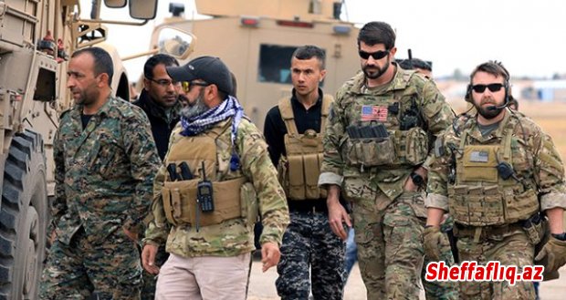 ABŞ hərbçiləri PKK-çılarla bir arada – Şok görüntü