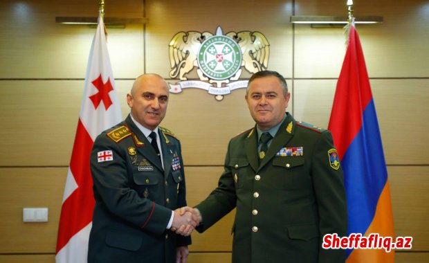 Gürcüstan Ermənistanla hərbi əməkdaşlığı MÜZAKİRƏ ETDİ
