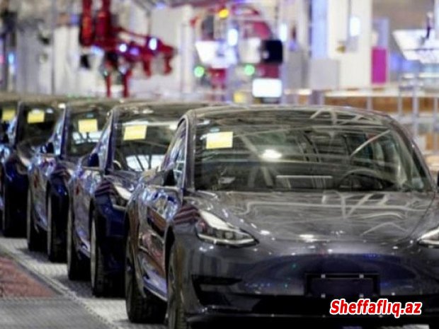Çində Tesla elektromobillərinin satışı rekord həddə çatdı