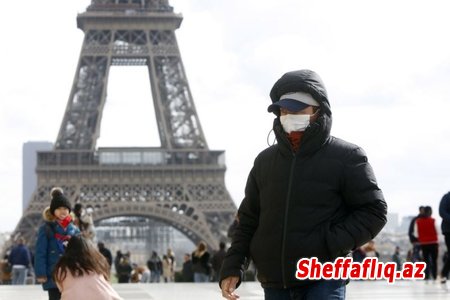 Fransada koronavirusdan daha 24 nəfər ölüb