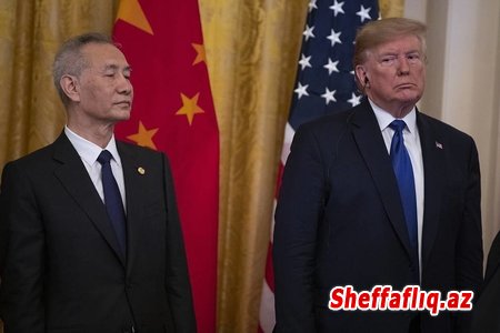 ABŞ prezidenti Çinlə ticarət sazişini dayandırır