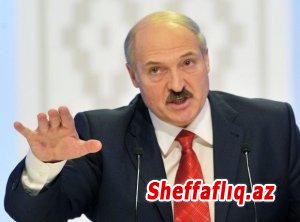 “Ölkənin dağılma təhlükəsi var” - Lukaşenko