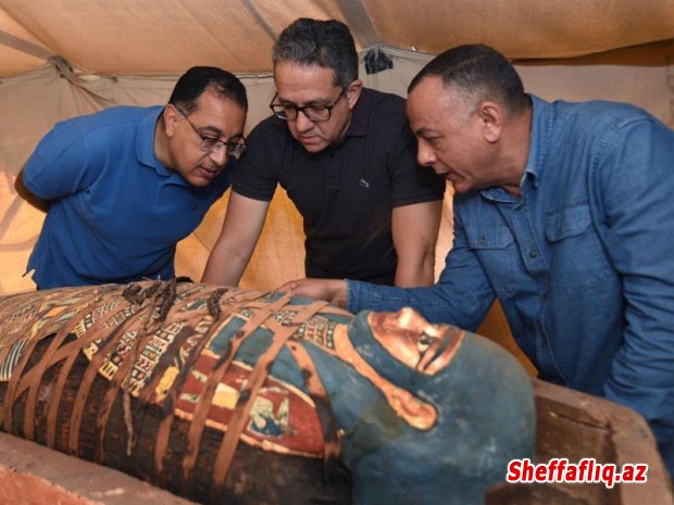 Misirin Saqqara arxeoloji məkanında 100-dən çox mumiya aşkar edilib.