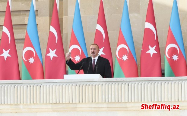 Prezident: "Azərbaycan əsgər və zabiti böyük qəhrəmanlıq, şücaət göstərərək şərəfli missiyanı yerinə yetirdi"