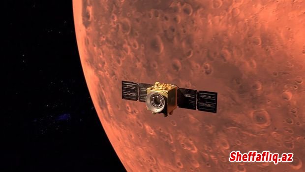 Çinin “Tianwen-1” zondu Yerə Mars orbitindən ilk VİDEONU göndərib