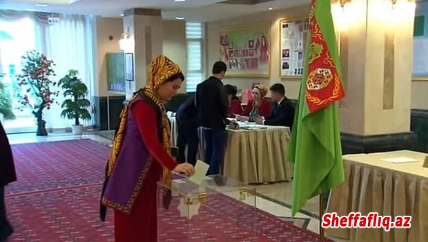 Türkmənistanda ilk dəfə parlamentin yuxarı palatasına seçkilər keçirilib
