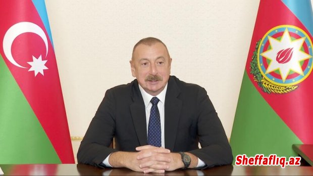 Prezident Naxçıvan Beynəlxalq Hava Limanının yeni uçuş-enmə zolağının təqdimatında