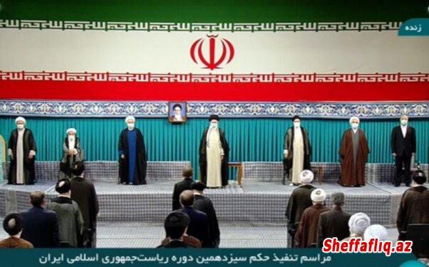 İranın yeni Prezidenti and içib