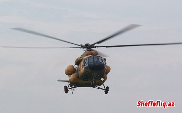 Meksikada hərbi helikopter qəzaya uğrayıb, xəsarət alanlar var