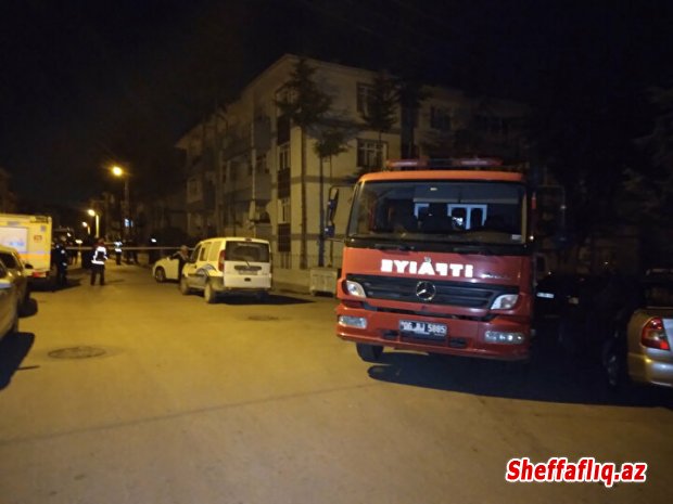 Ankarada qorxunc gecə: 24 mənzilli binanın sütunları partladı