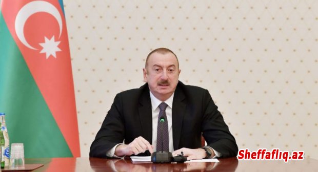Prezident İlham Əliyev yeni alınmış xüsusi təyinatlı texnikalar olan parka gedib