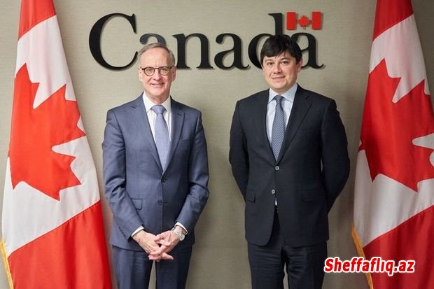 Fuad Muradov Kanada XİN-in parlament katibi ilə görüşüb - FOTO