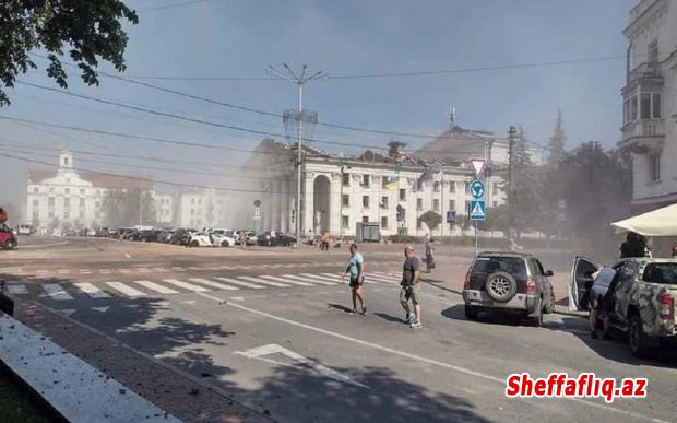 Ukraynaya raket hücumu nəticəsində yaralananların sayı 117-yə çatıb