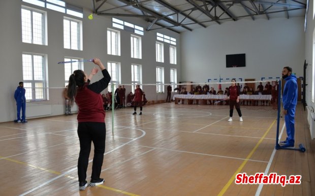 Penitensiar Xidmətin cəzaçəkmə müəssəsində qadınlar arasında badminton turniri keçirillib