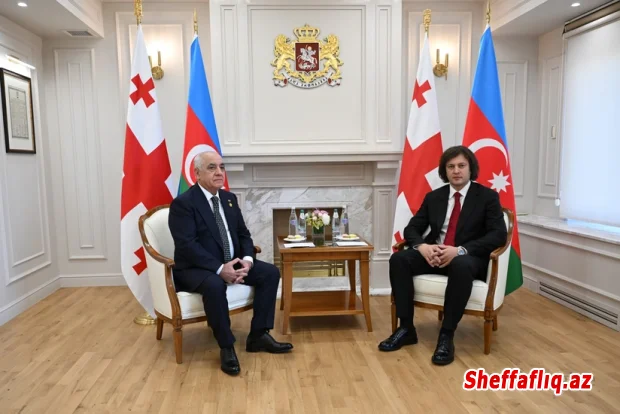Əli Əsədov Tbilisidə İrakli Kobaxidze ilə görüşüb