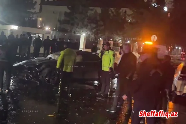 Bakıda qəza olub, xəsarət alanlar var