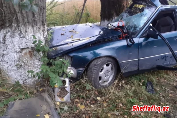 Şəkidə avtomobilin ağaca çırpılması nəticəsində ölən və xəsarət alanlar var.