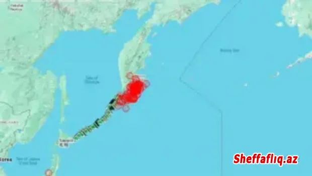 Kuril adalarındakı Paramuşir adası yaxınlığında 5,0 bal gücündə zəlzələ qeydə alınıb.