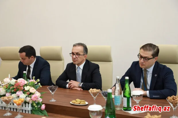 Ramin Məmmədov Özbəkistan Prezidenti Administrasiyasının şöbə müdiri ilə görüşüb