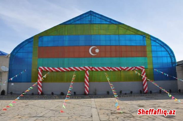 Tovuz rayon Düz Cırdaxan kəndində "Məhsul Arena" idman kompleksinin açılışı olmuuşdur.-FOTO