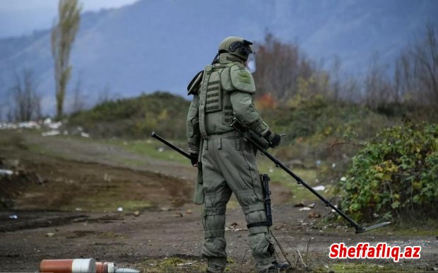 Qarabağda rus zabiti öldü - Ermənilərin basdırdığı minanın partlaması nəticəsində