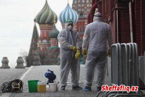 Rusiyada son sutkada 8 790 nəfər koronavirusa yoluxub