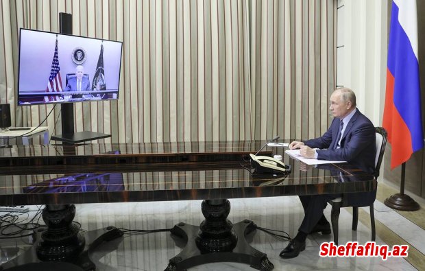 Vladimir Putin Co Baydenlə videokonfransa başlayır