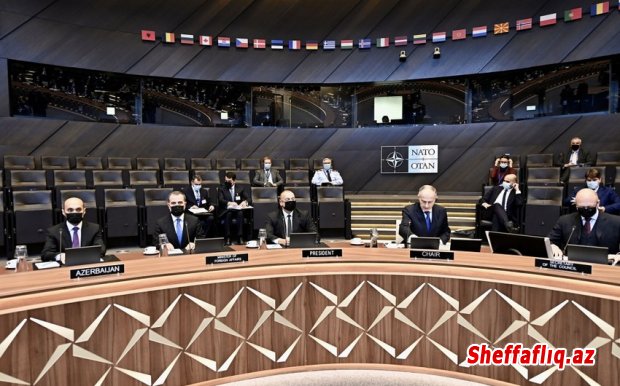 Prezident İlham Əliyev Brüsseldə Şimali Atlantika Şurasının iclasında iştirak edib