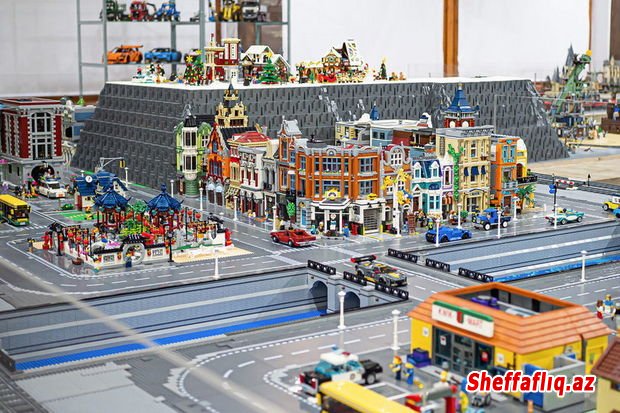 MDB məkanının ən böyük LEGO şəhərciyi hazırlandı