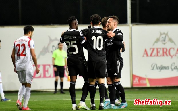 "Qarabağ" "Şamaxı" klubunu qəbul edib. 8:0 hesablı qələbəsi ilə başa çatıb.