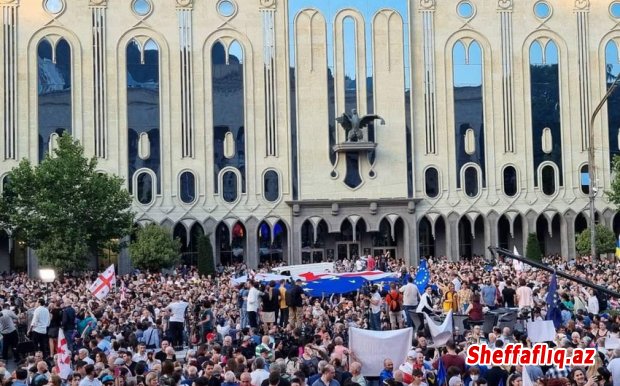 Tbilisidə keçirilən mitinqin təşkilatçıları yeni ultimatumla çıxış ediblər