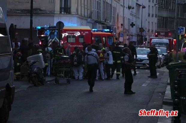 Parisdə atışma: Ölən və yaralananlar var
