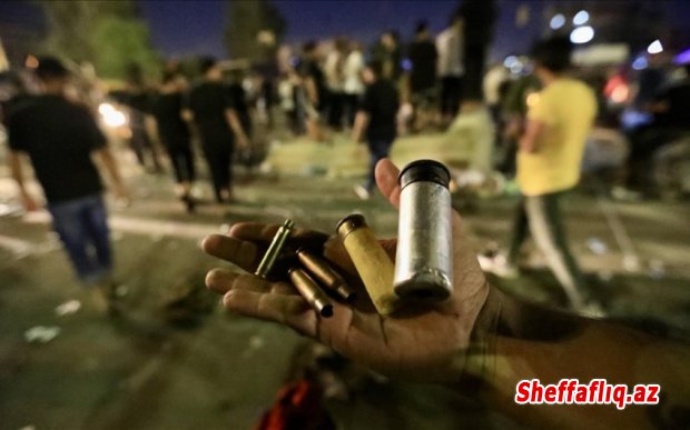 İraqda etirazlar zamanı 10 nəfər ölüb, yüzlərlə yaralı var