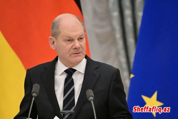 Şolts: “Almaniya Donbasın Rusiyaya daxil olması ilə bağlı referendumu tanımır”