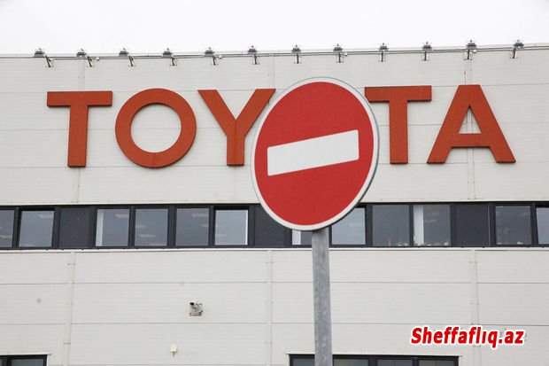 “Toyota” Rusiyada fəaliyyətini dayandırır