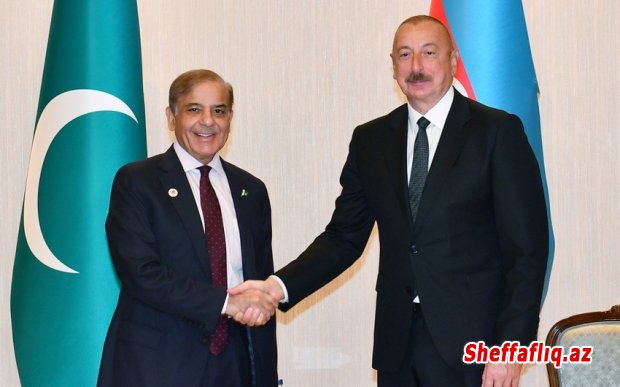 Azərbaycan Prezidenti Pakistanın Baş naziri ilə görüşüb