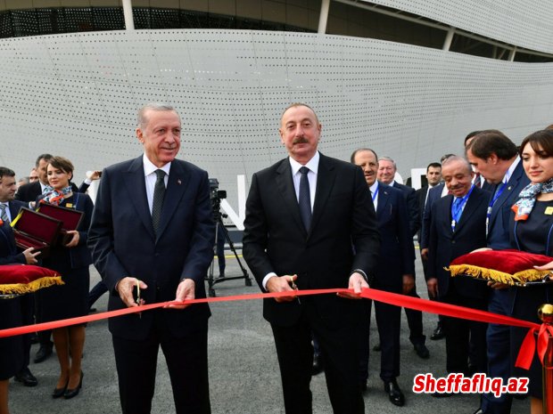 Zəngəzurun hava qapısı açıldı - Azərbaycan və Türkiyə Prezidentləri regionda sülh yaradır