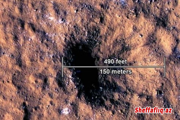 Marsda ən güclü meteor zərbələri qeydə alınıb