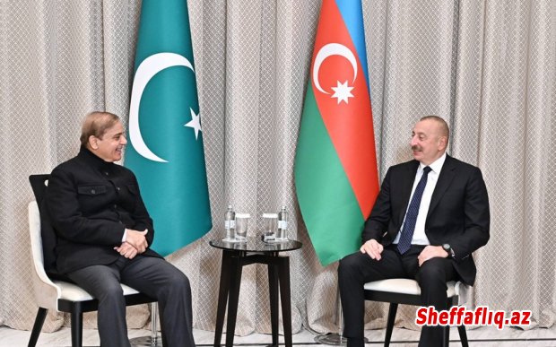 Azərbaycan Prezidenti Astanada Pakistanın Baş naziri ilə görüşüb