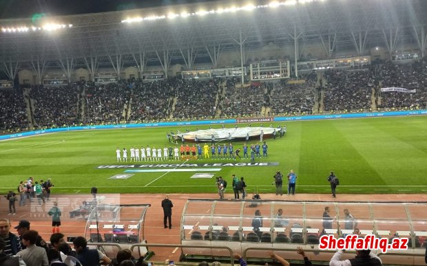 "Qarabağ" - "Olimpiakos" oyunu başlayıb