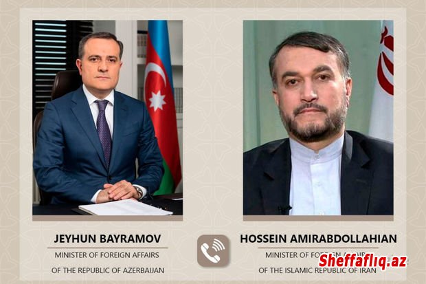 Azərbaycan və İran XİN başçıları telefonla danışıb
