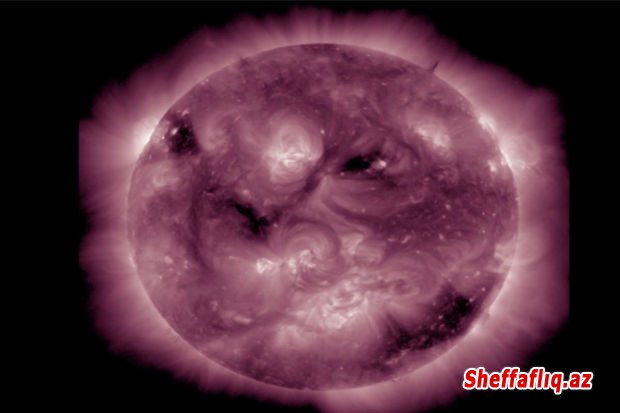 NASA Günəşin “qaşqabaqlı” şəklini paylaşdı