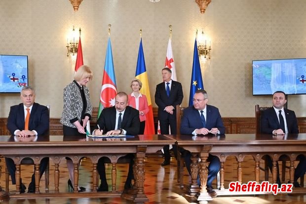 Azərbaycan, Gürcüstan, Rumıniya və Macarıstan yaşıl enerjinin inkişafı ilə bağlı saziş imzaladılar