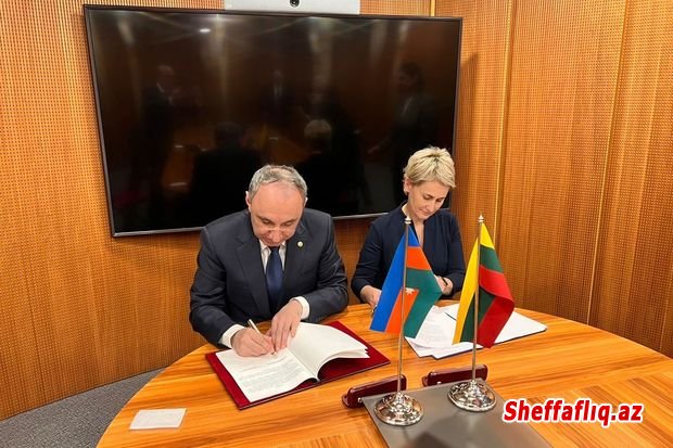 Azərbaycan və Litva baş prokurorluqları arasında memorandum imzalanıb